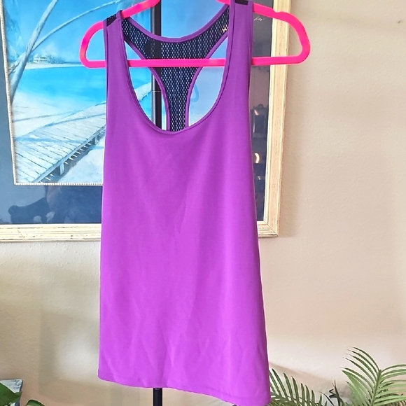 POP Fit Vibrant Purple Women's Tank Top - Picture 1 of 3